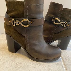 Geox all weather heeled boots
